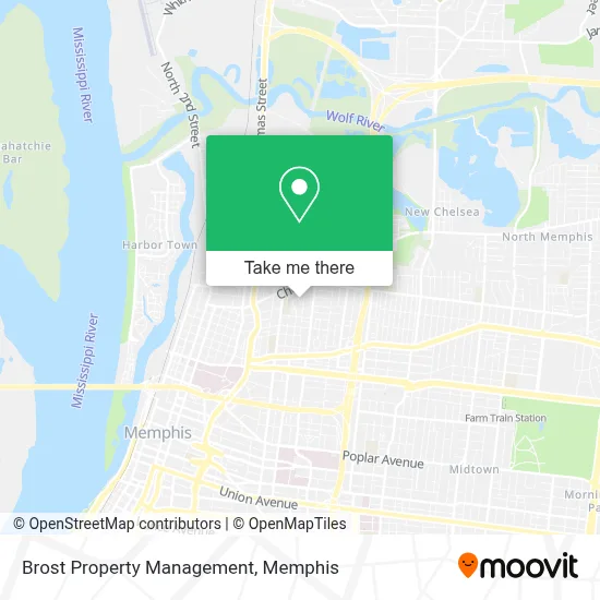 Brost Property Management map