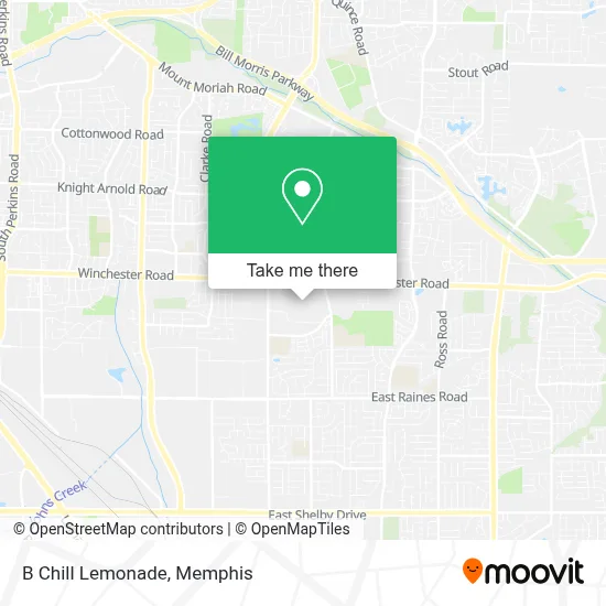 B Chill Lemonade map