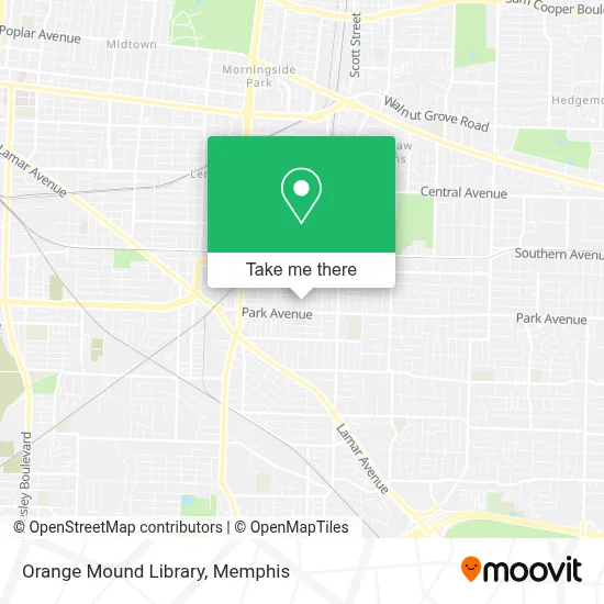 Orange Mound Library map