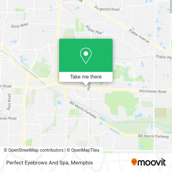 Perfect Eyebrows And Spa map