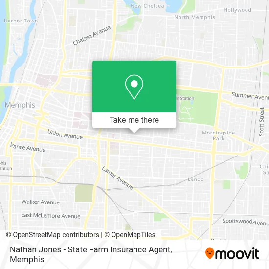 Nathan Jones - State Farm Insurance Agent map