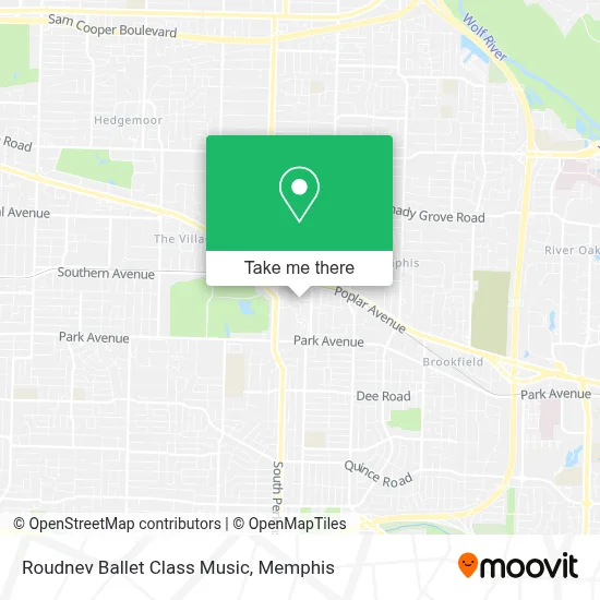 Roudnev Ballet Class Music map