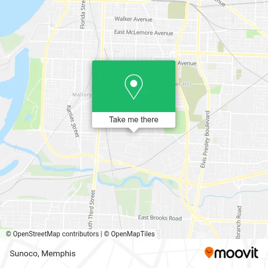 Sunoco map