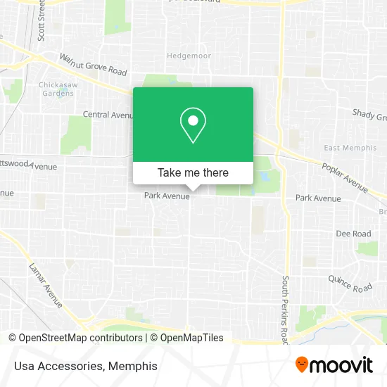 Usa Accessories map
