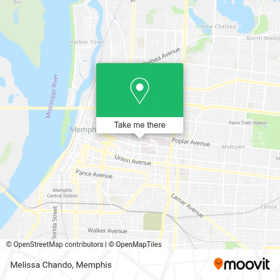 Melissa Chando map