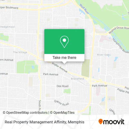 Real Property Management Affinity map