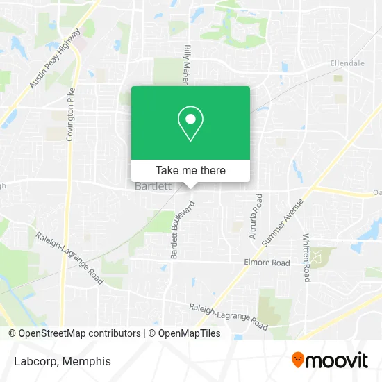Labcorp map