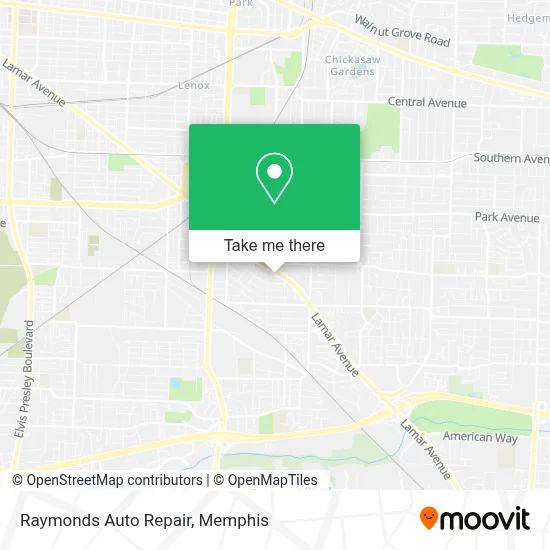 Raymonds Auto Repair map
