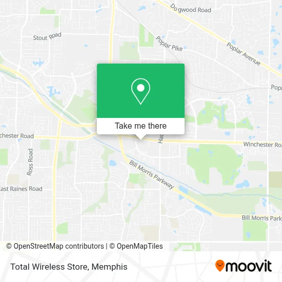 Total Wireless Store map