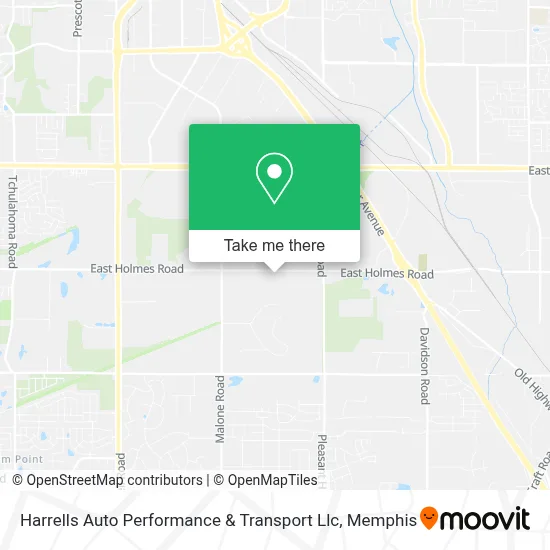 Harrells Auto Performance & Transport Llc map