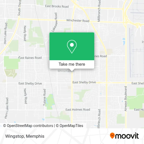 Wingstop map