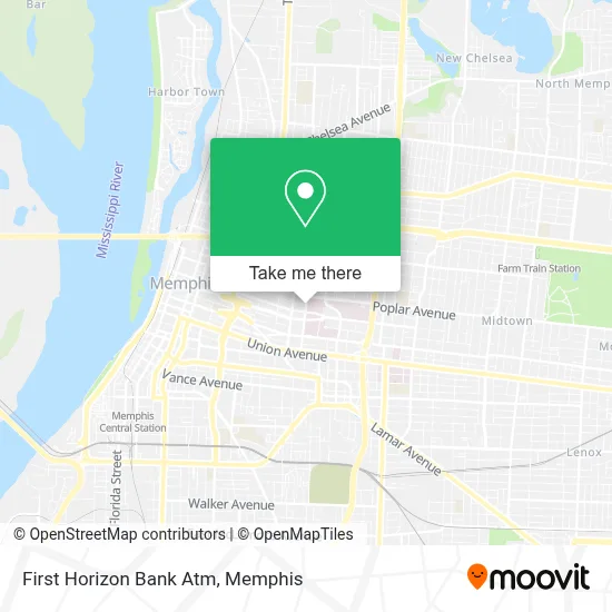 First Horizon Bank Atm map
