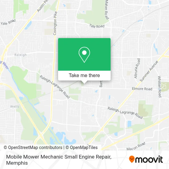 Mobile Mower Mechanic Small Engine Repair map