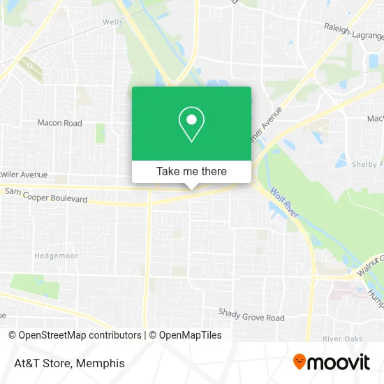 At&T Store map