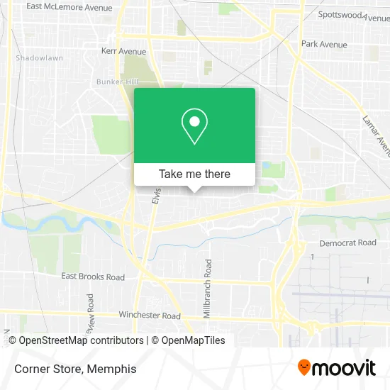 Corner Store map