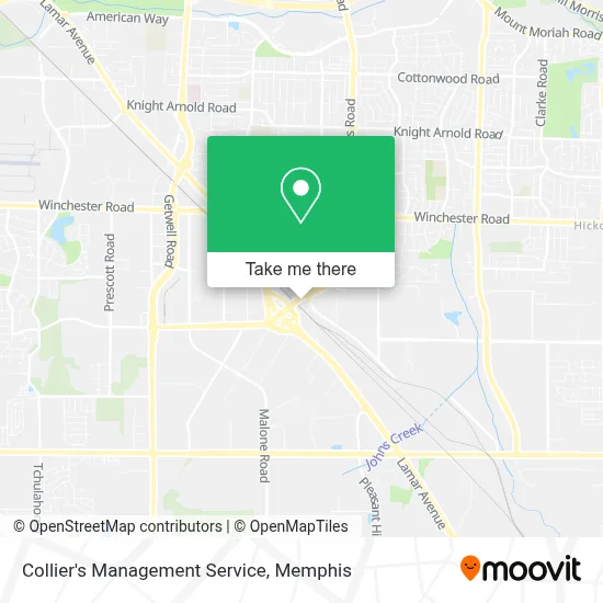 Collier's Management Service map