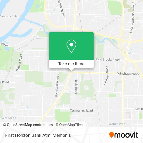 First Horizon Bank Atm map