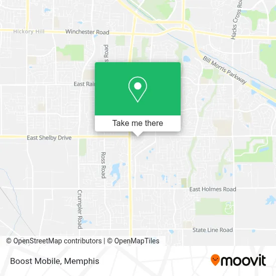 Boost Mobile map