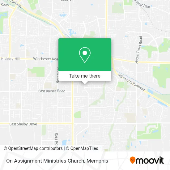 On Assignment Ministries Church map