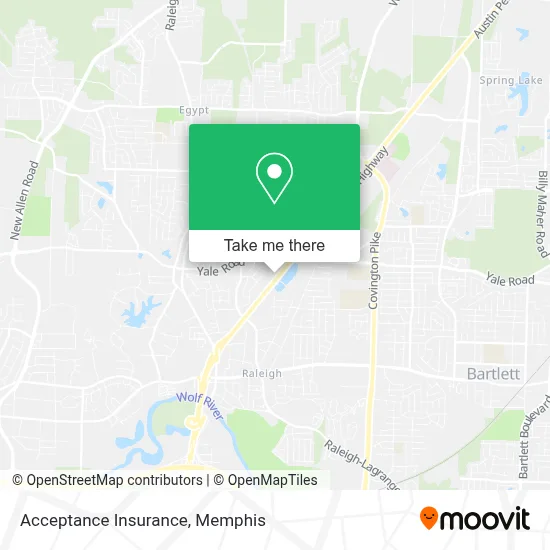 Acceptance Insurance map