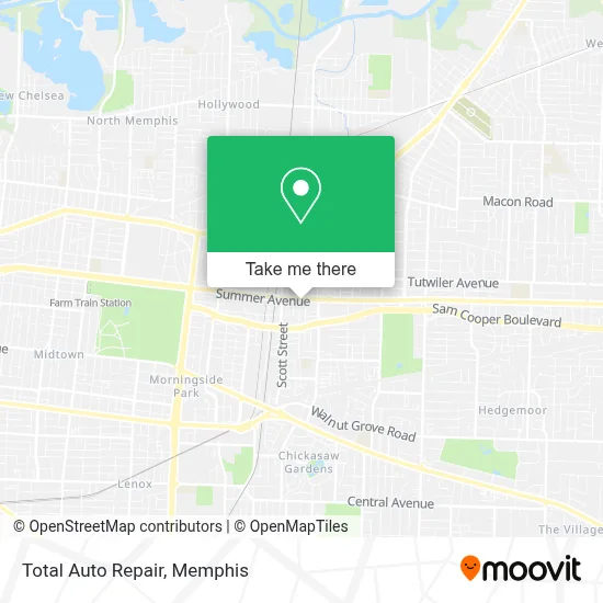 Total Auto Repair map