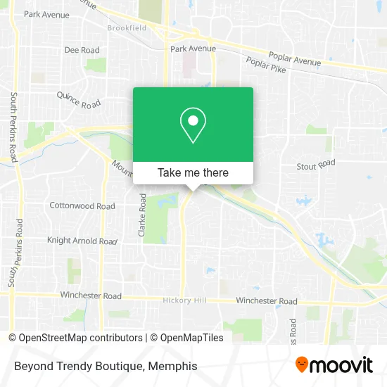 Beyond Trendy Boutique map