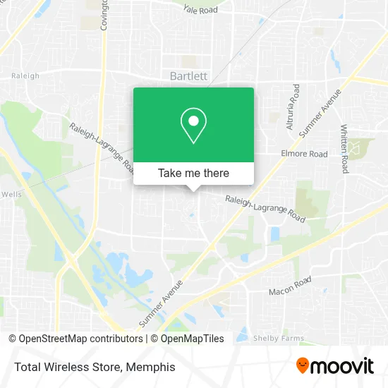 Total Wireless Store map
