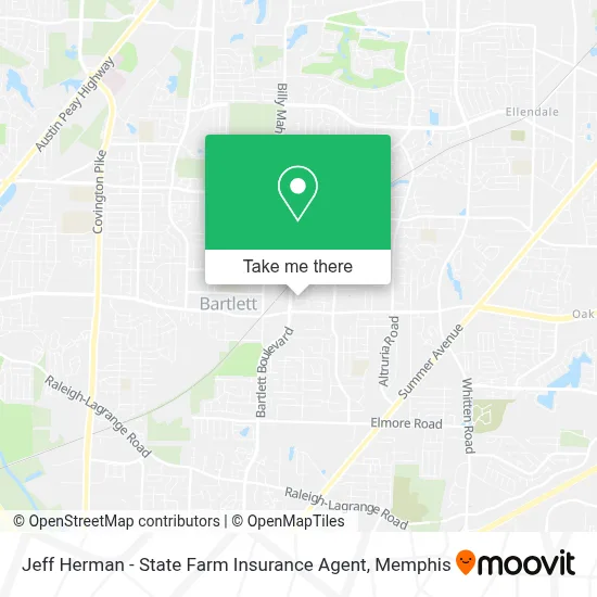 Jeff Herman - State Farm Insurance Agent map