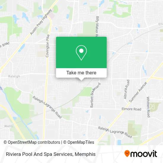 Riviera Pool And Spa Services map