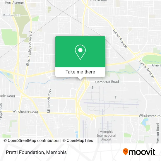 Pretti Foundation map