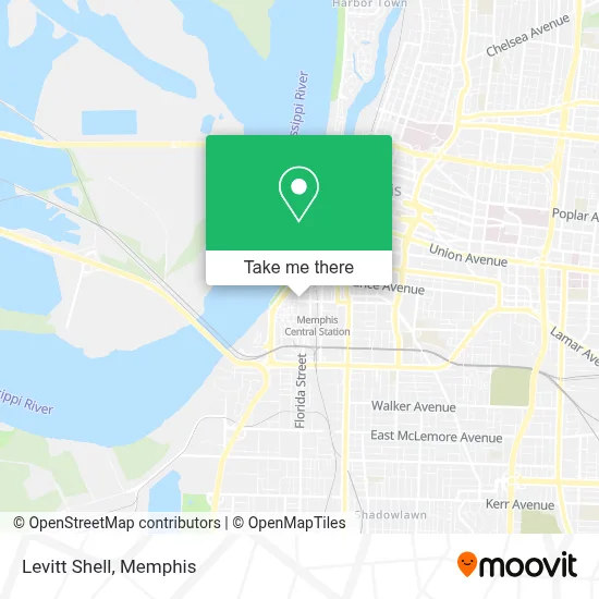 Levitt Shell map