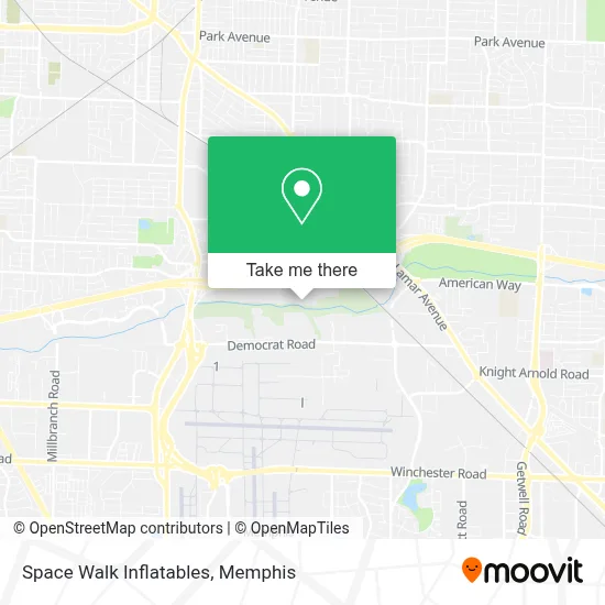Space Walk Inflatables map