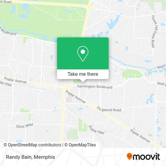 Randy Bain map