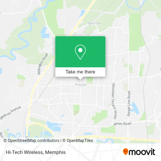 Hi-Tech Wireless map