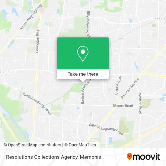 Resolutions Collections Agency map