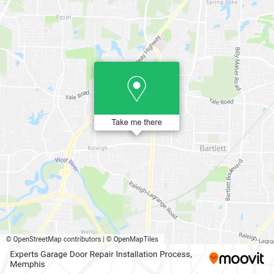 Experts Garage Door Repair Installation Process map