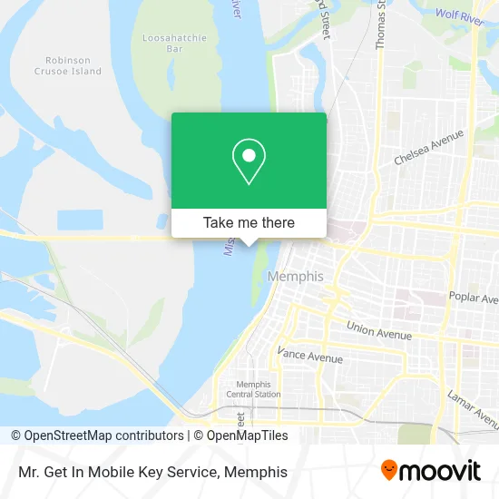 Mr. Get In Mobile Key Service map