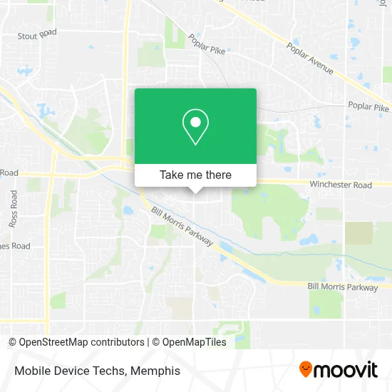 Mobile Device Techs map