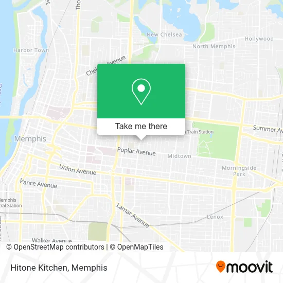 Hitone Kitchen map