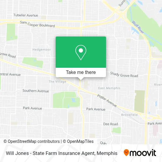 Will Jones - State Farm Insurance Agent map