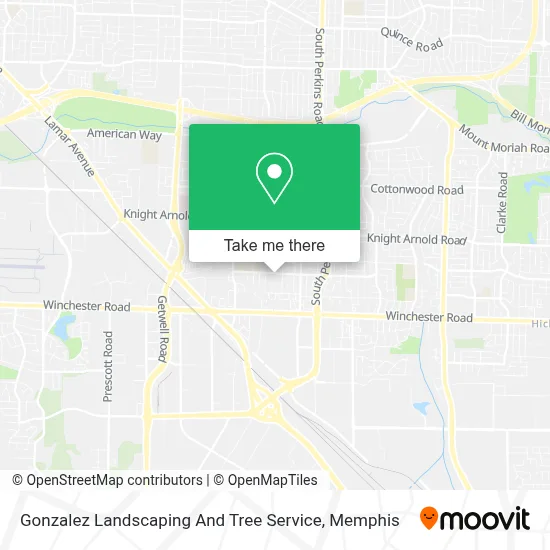 Gonzalez Landscaping And Tree Service map