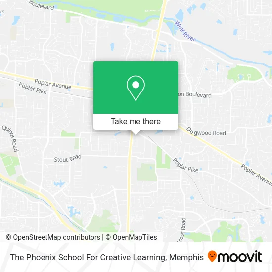 The Phoenix School For Creative Learning map