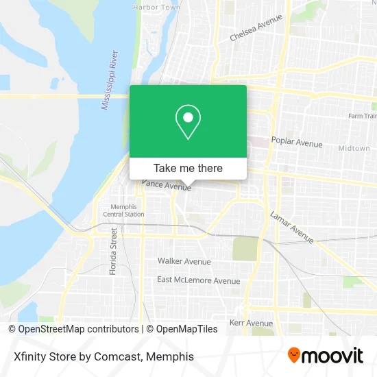 Xfinity Store by Comcast map