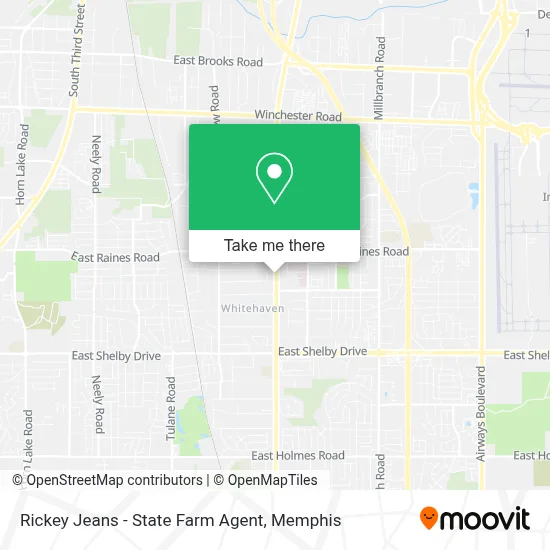 Rickey Jeans - State Farm Agent map