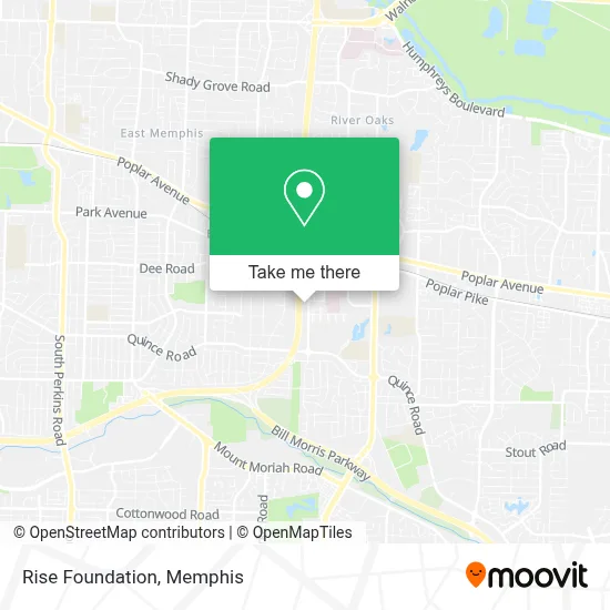 Rise Foundation map