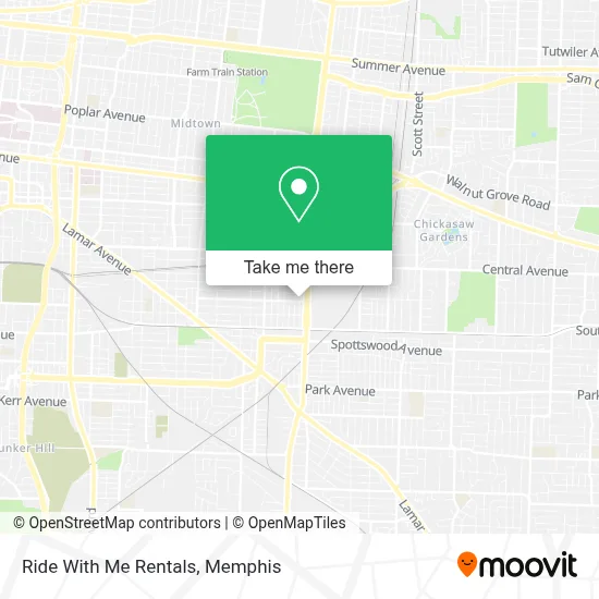Ride With Me Rentals map