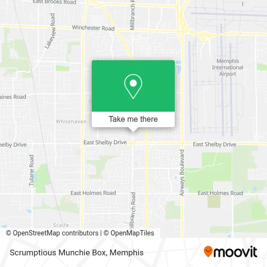 Scrumptious Munchie Box map