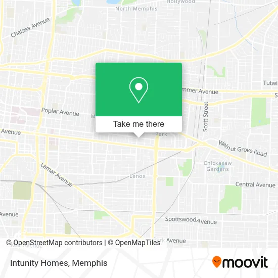 Intunity Homes map