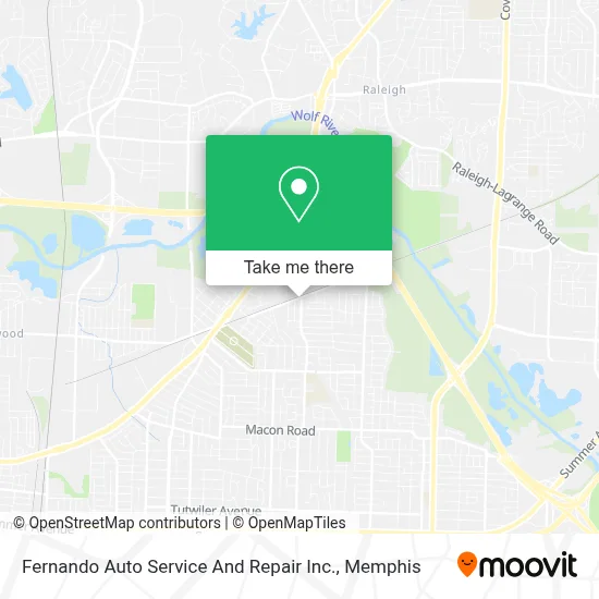 Fernando Auto Service And Repair Inc. map