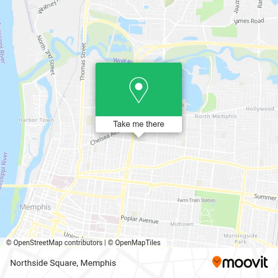 Northside Square map